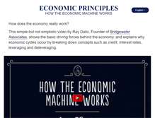 Tablet Screenshot of economicprinciples.org